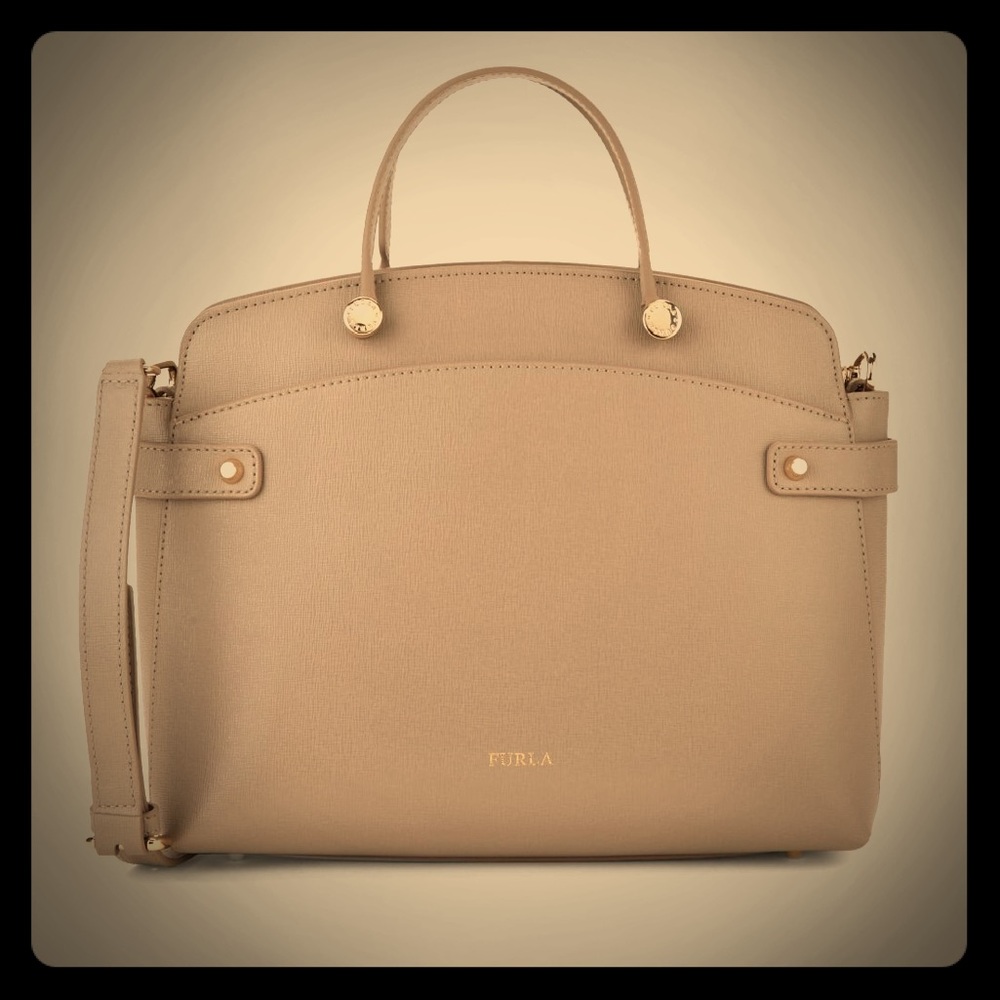 FURLA Medium Tote gray color